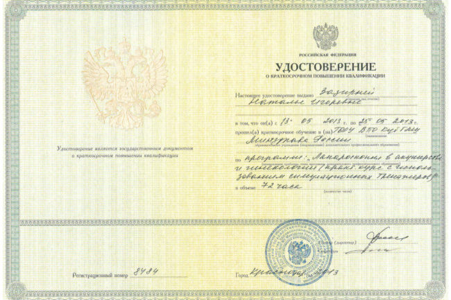 Программа лапароскопия в акушерстве и гинекологии